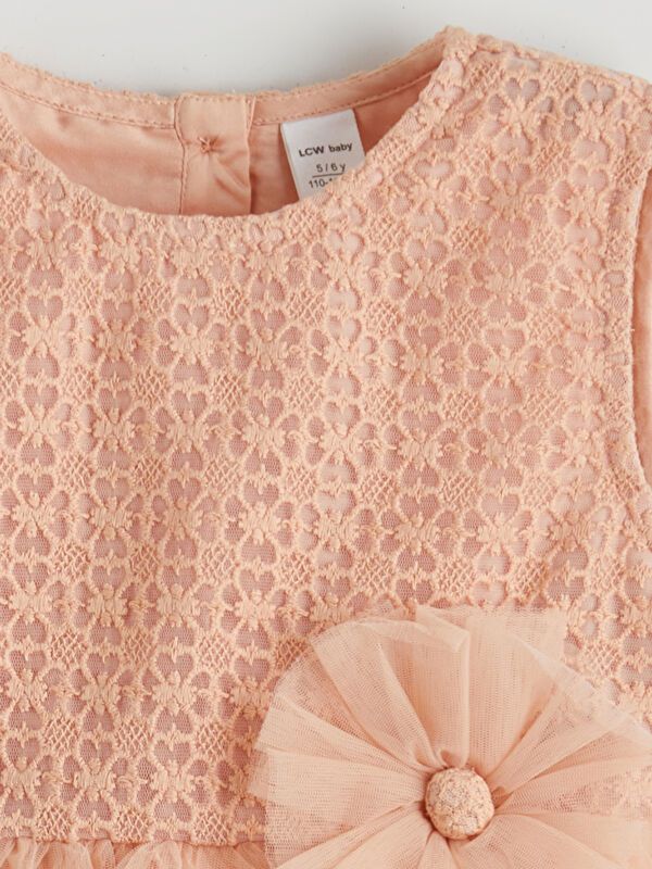 Moudda LC Waikiki - Robe manches courtes en tissu pour Fille - Tunisie 2