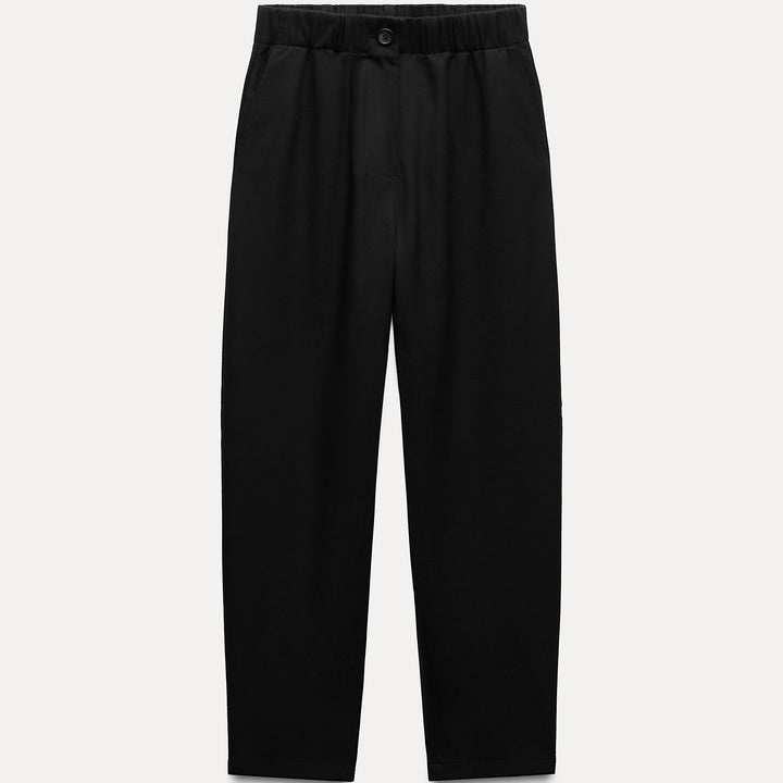 Moudda ZARA - Pantalon pyjama en flanelle noire - Tunisie 1