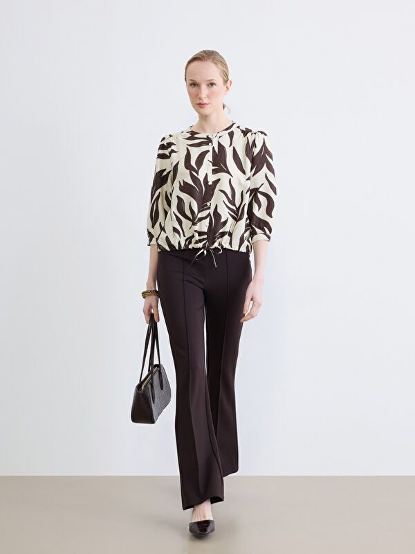 Moudda LC Waikiki - Chemisier (blouse) imprimé manches longues en tissu - Tunisie 2