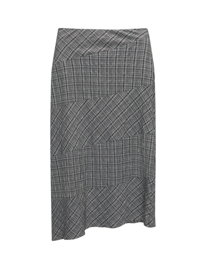 Moudda PULL & BEAR - Jupe Midi à Carreaux Asymétrique - Tunisie 5