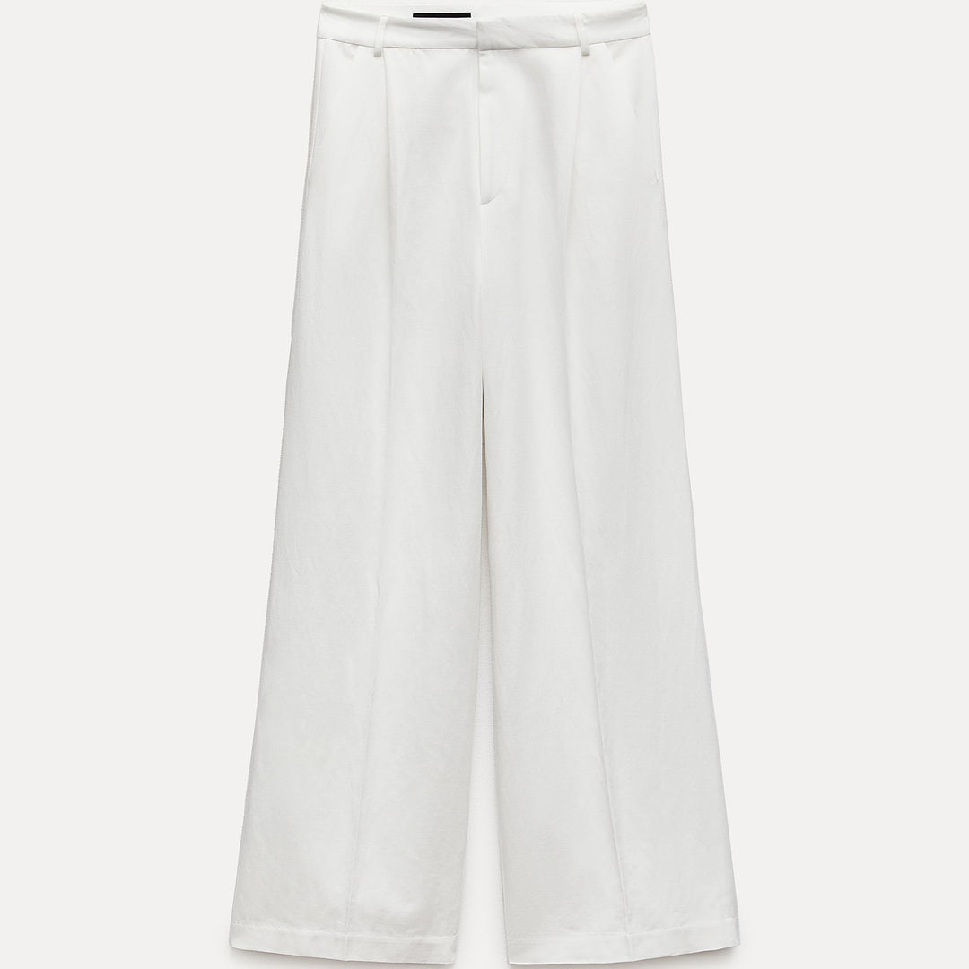 Moudda ZARA - Pantalon fluide lin plis devant - Tunisie 2