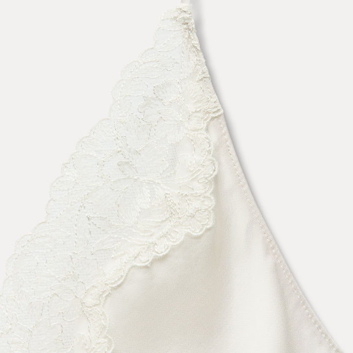 Moudda ZARA - Top bretelle satin col en V avec dentelle - Tunisie 3