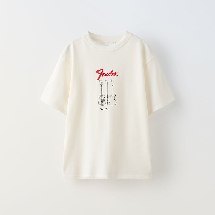 Moudda ZARA - T-shirt imprimé guitares Fender - Tunisie 2
