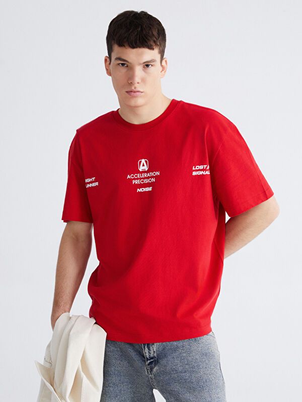 Moudda LC Waikiki - T-shirt imprimé manches courtes en jersey - Tunisie 5