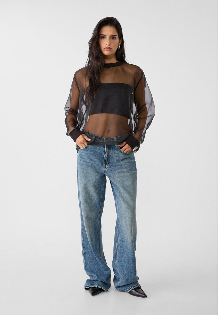 Moudda STRADIVARIUS - Sweat en Organza - Tunisie 3