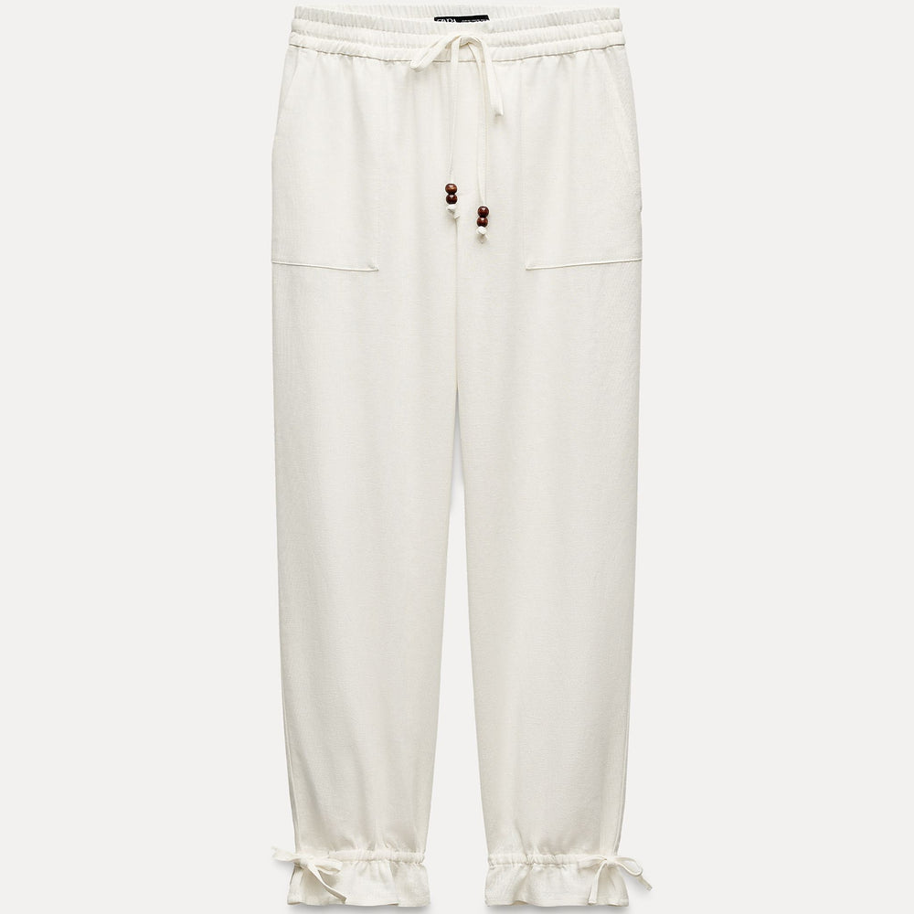 Moudda ZARA - Pantalon en lin poignet - Tunisie 2