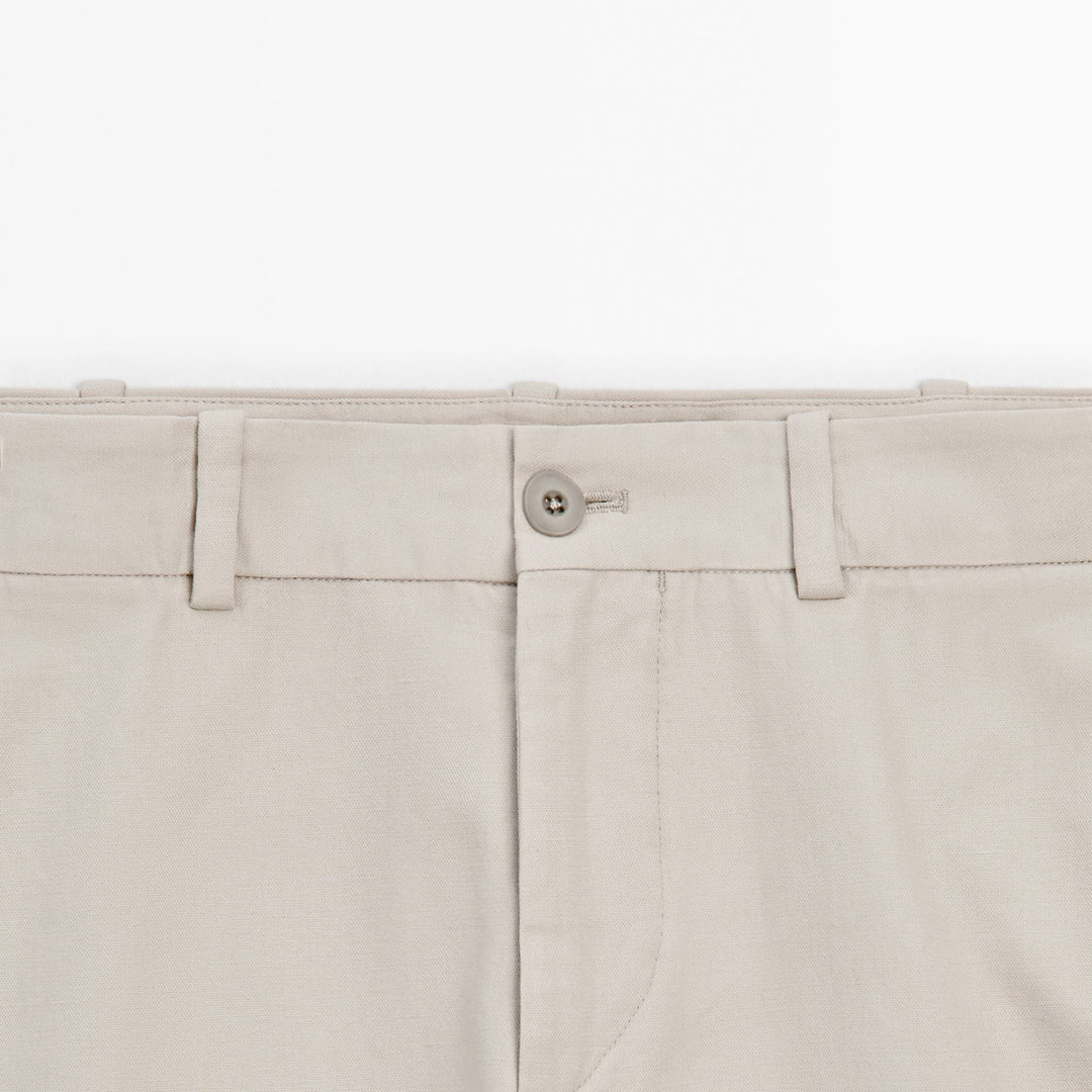 Moudda Massimo Dutti - Pantalon coton/lin détail poche coupe slim - Tunisie 4