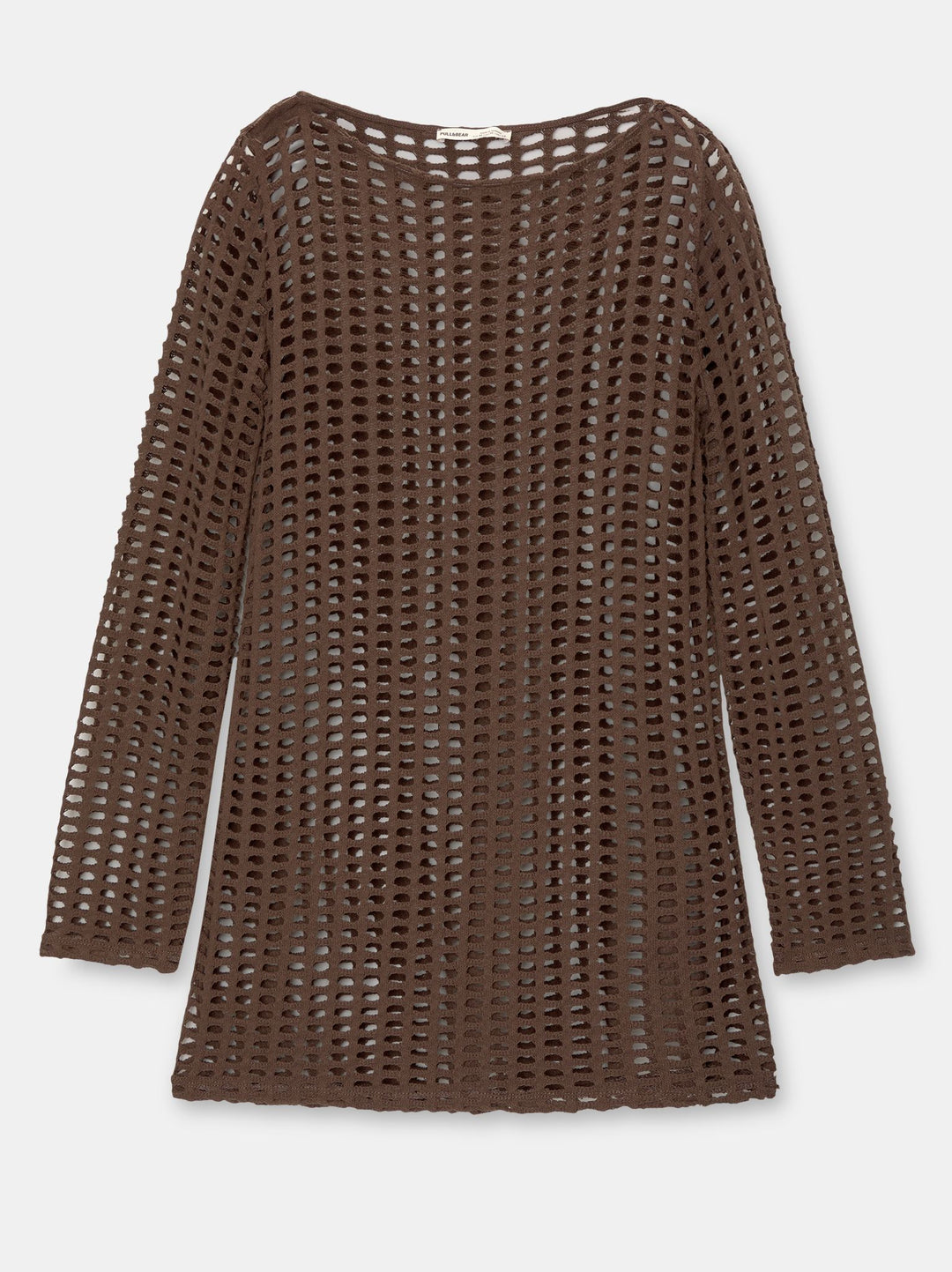 Moudda PULL & BEAR - Robe Mini Col Rond Manches Longues En Ligne - Tunisie 3