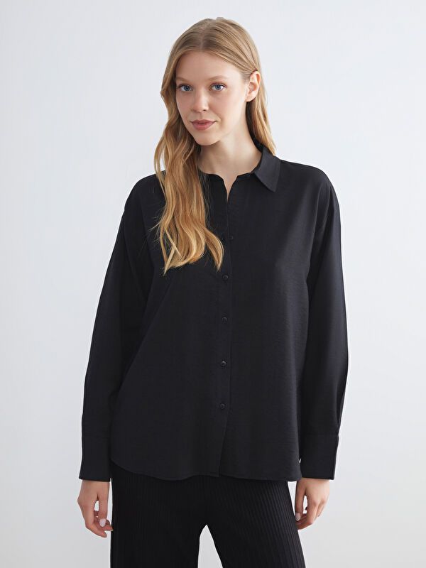 Moudda LC Waikiki - Chemise tissée cv à manches longues pour Femmes - Tunisie 1