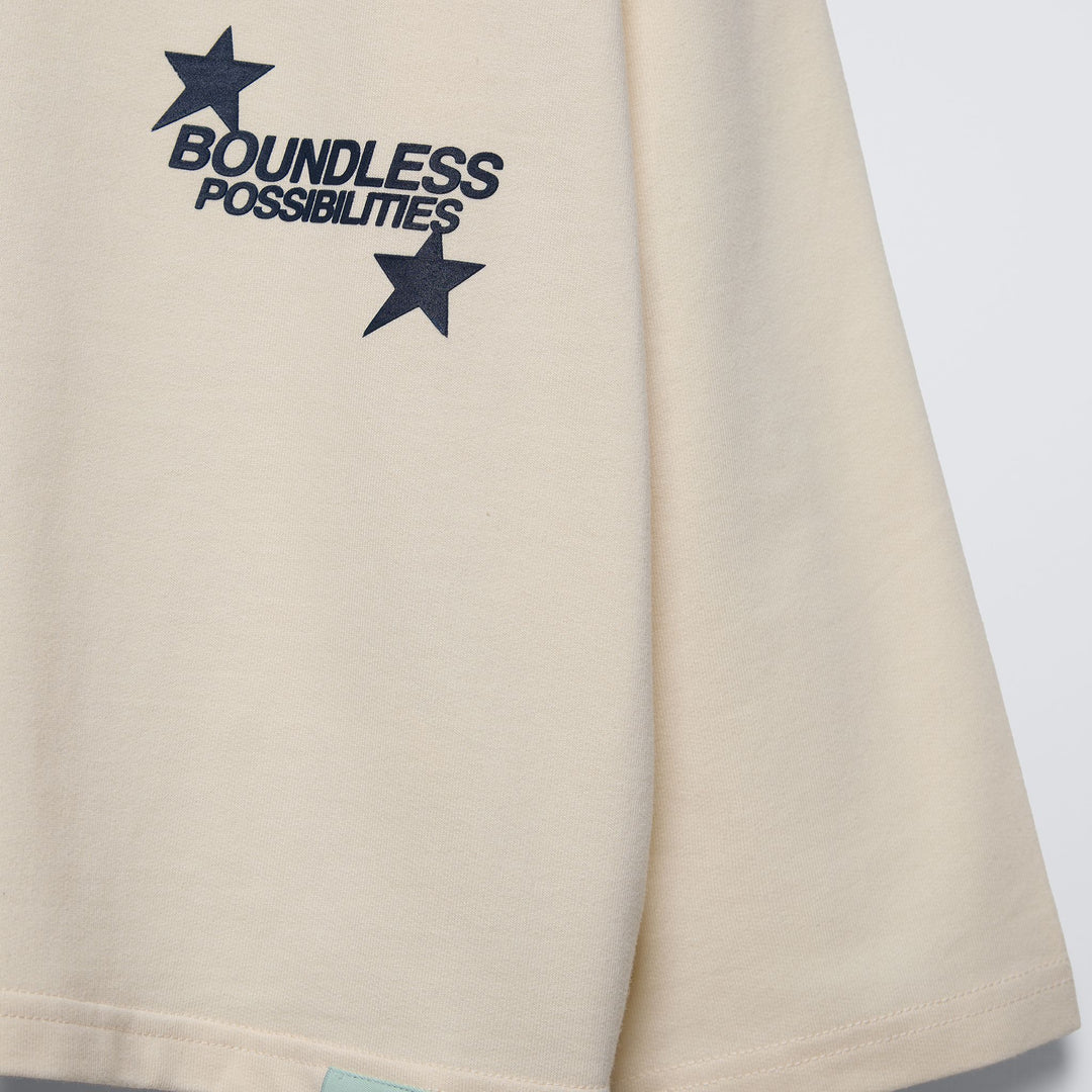 Moudda ZARA - Sweat fantaisie molleton crue message casual - Tunisie 3