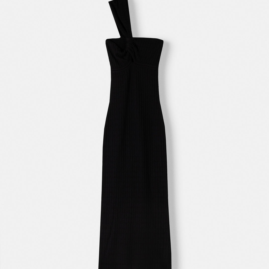 Moudda BERSHKA - Robe Midi à Col Asymétrique - Tunisie 1