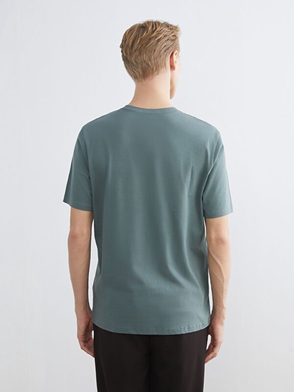 Moudda LC Waikiki - T-shirt basique col rond manches courtes en jersey pour Homme - Tunisie 4