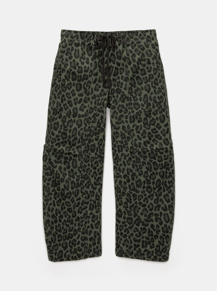 Moudda PULL & BEAR - Pantalon Baggy Léopard Kaki - Tunisie 4