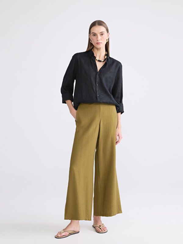 Moudda LC Waikiki - Pantalon fin en tissu pour Femme - Tunisie 1