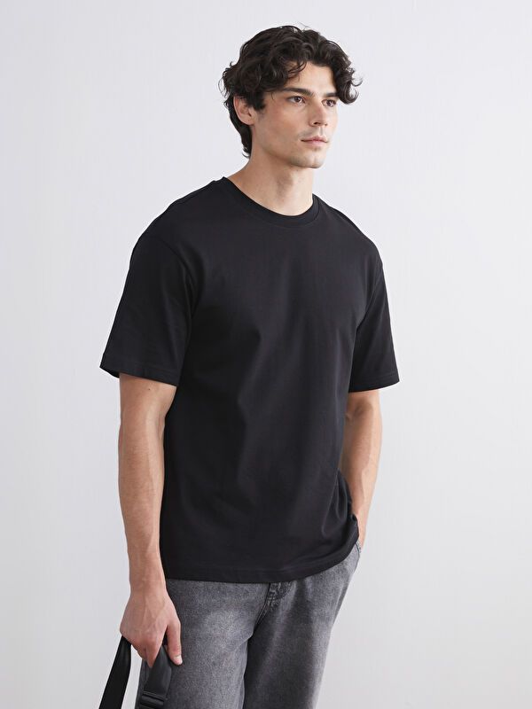 Moudda LC Waikiki - T-shirt basique manches courtes en jersey - Tunisie 1