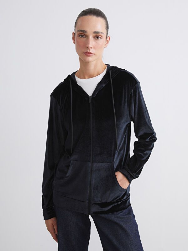 Moudda LC Waikiki - Cardigan jersey Femme Noir - Tunisie 1