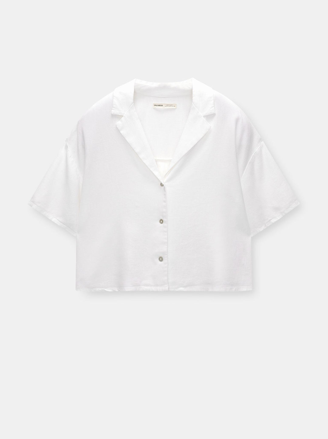 Moudda PULL & BEAR - Chemise Manches Courtes Basique Rustique - Tunisie 2
