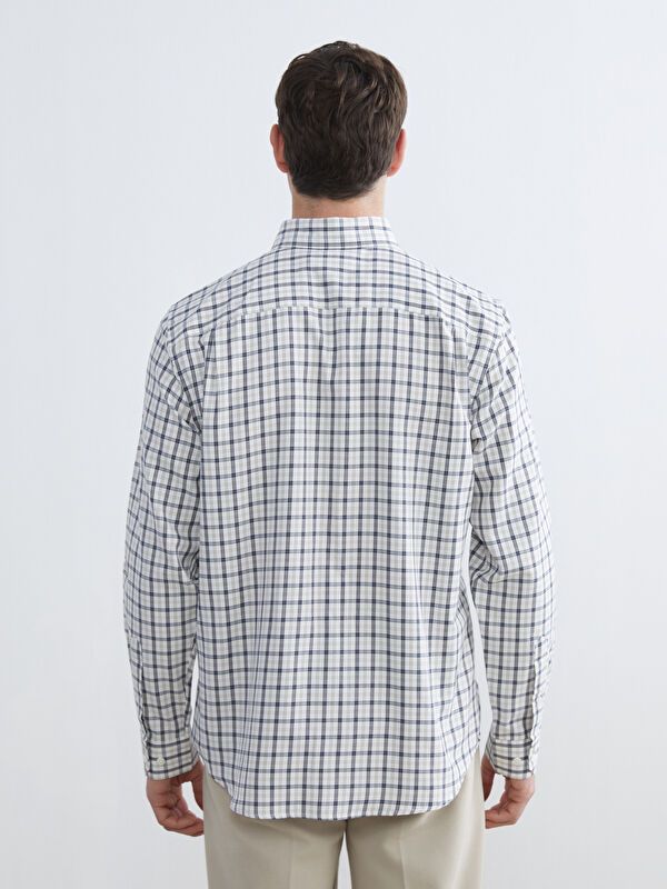 Moudda LC Waikiki - Chemise à carreaux manches longues en tissu - Tunisie 4