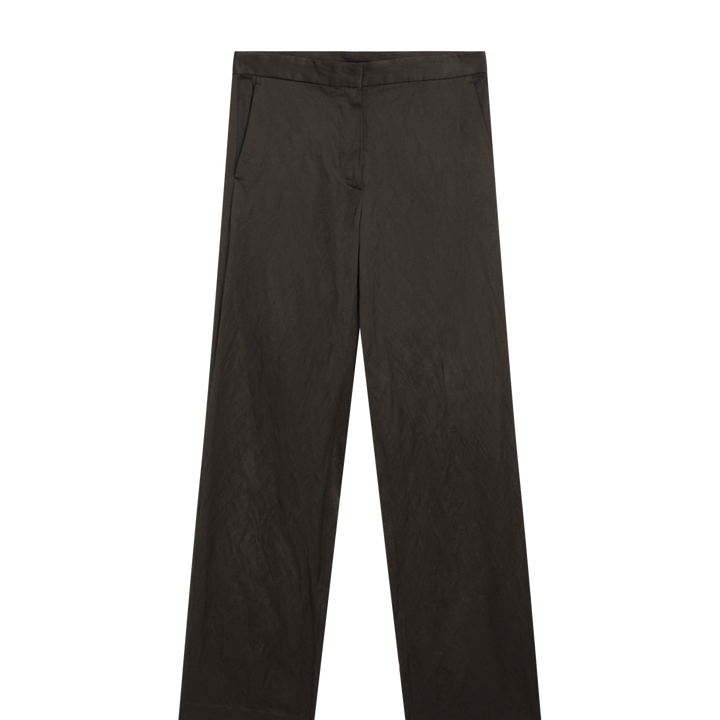 Moudda Massimo Dutti - Pantalon tonneau satiné froissé - Tunisie 1