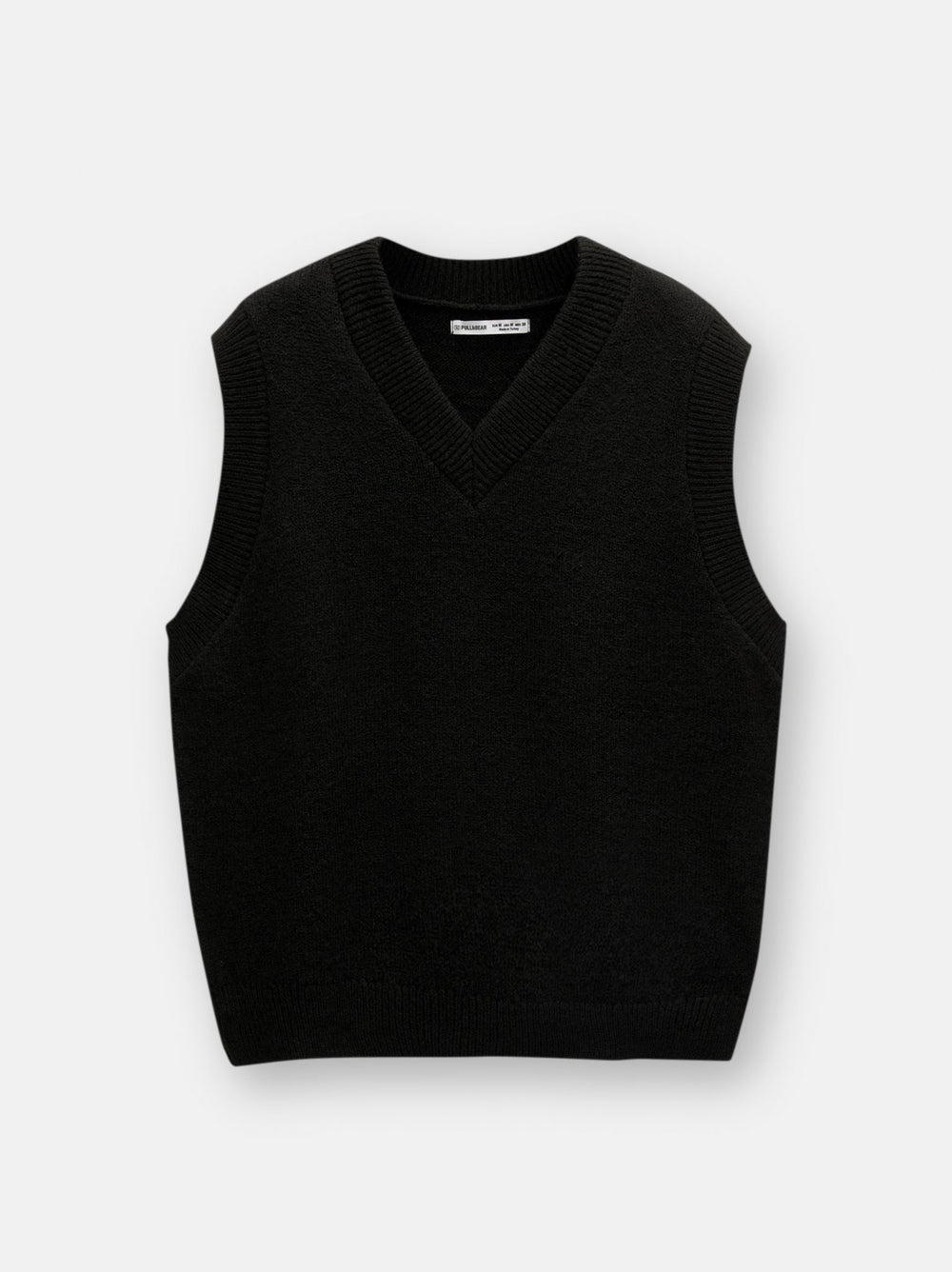 Moudda PULL & BEAR - Gilet Noir Col V - Tunisie 2