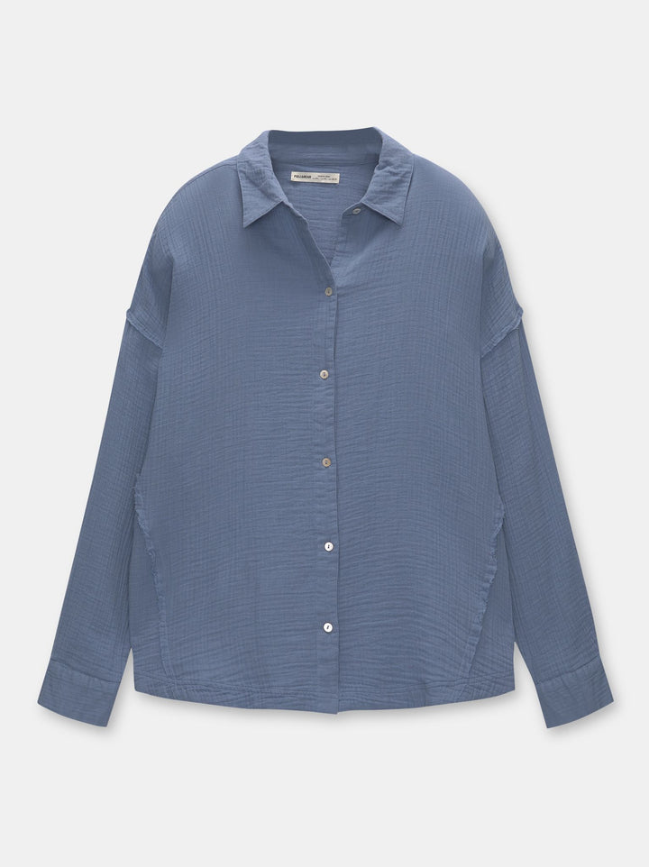 Moudda PULL & BEAR - Chemise Froissée Désfilée - Tunisie 4