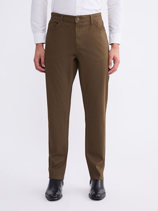 Moudda LC Waikiki - Pantalon chino basique mi-saison en tissu pour Homme - Tunisie 2