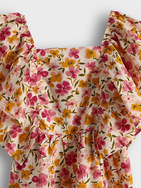 Moudda LC Waikiki - Robe manches courtes en tissu pour Fille - Tunisie 4