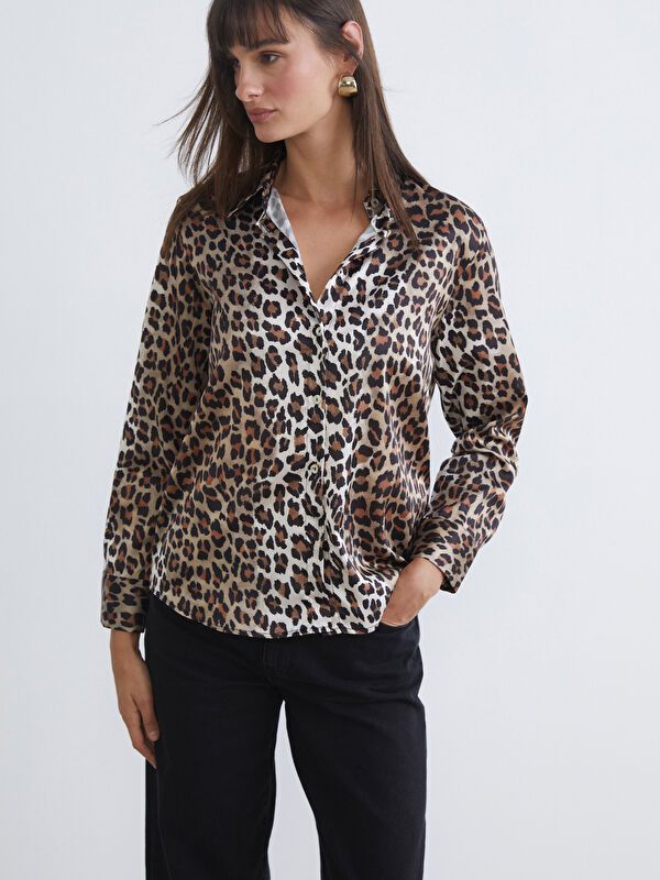 Moudda LC Waikiki - Chemise tissée à manches longues pour Femmes - Tunisie 1