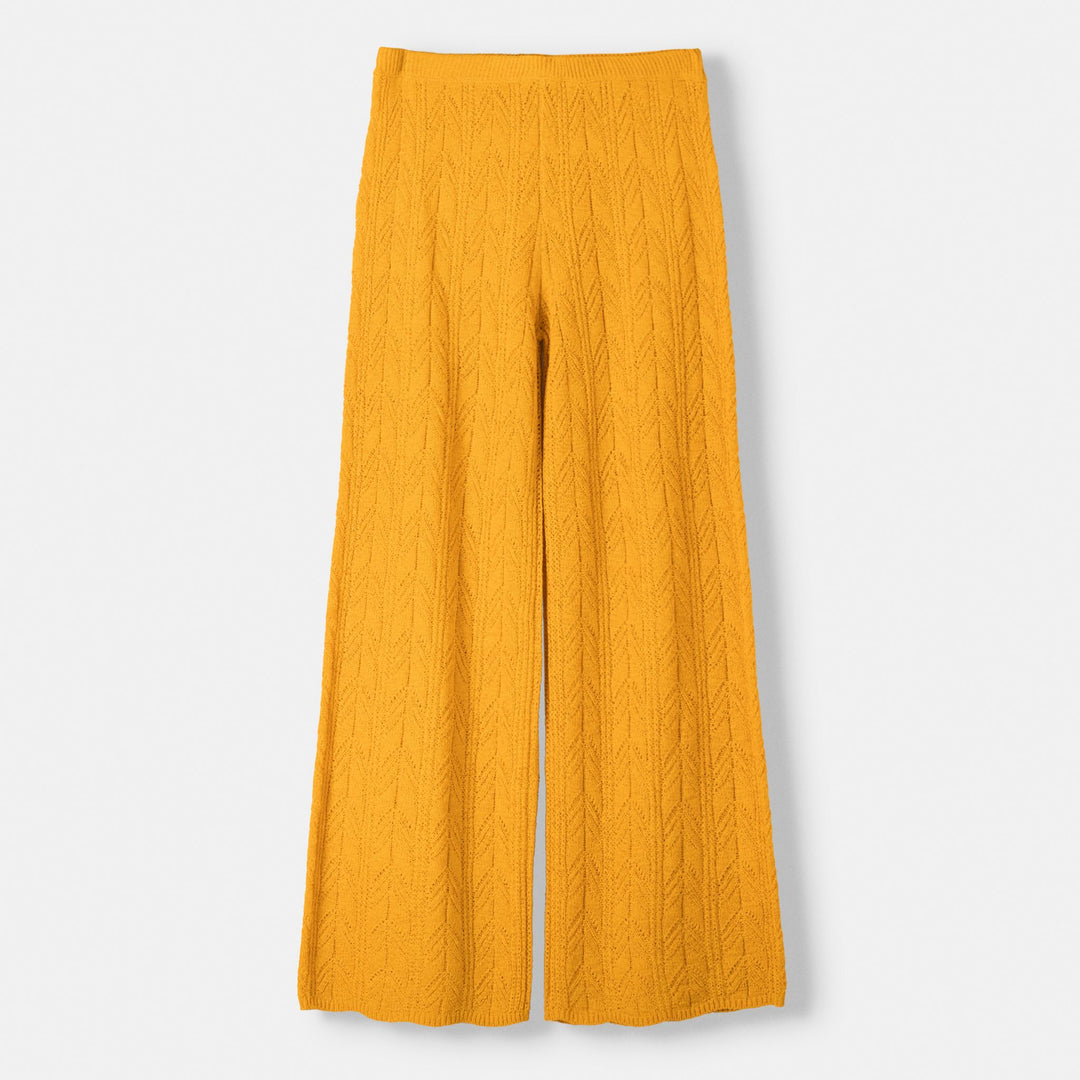 Moudda BERSHKA - Pantalon évasé ajouré rustique – ensemble - Tunisie 1