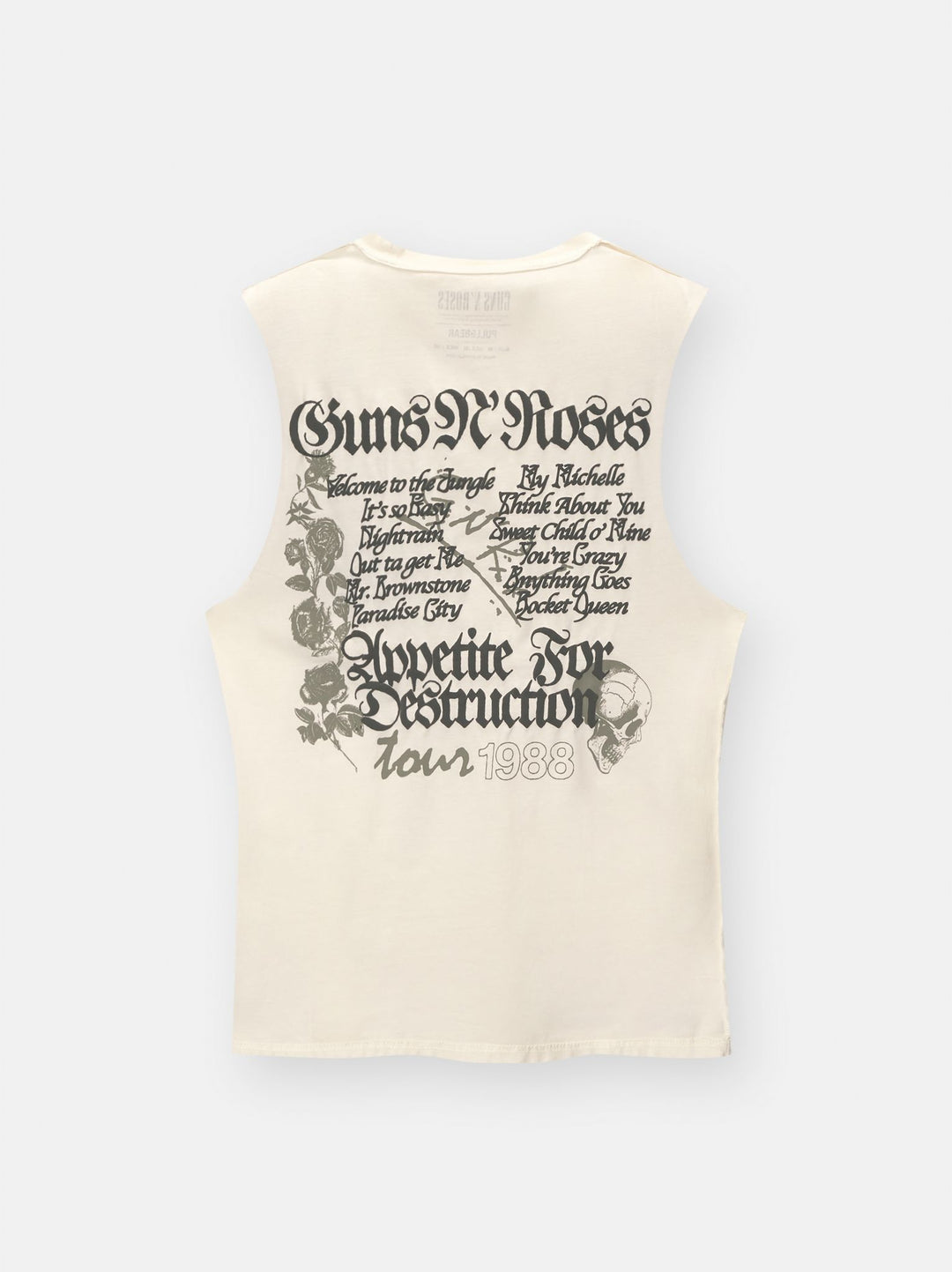 Moudda PULL & BEAR - T-Shirt Bretelles Guns'N Roses Licence - Tunisie 1