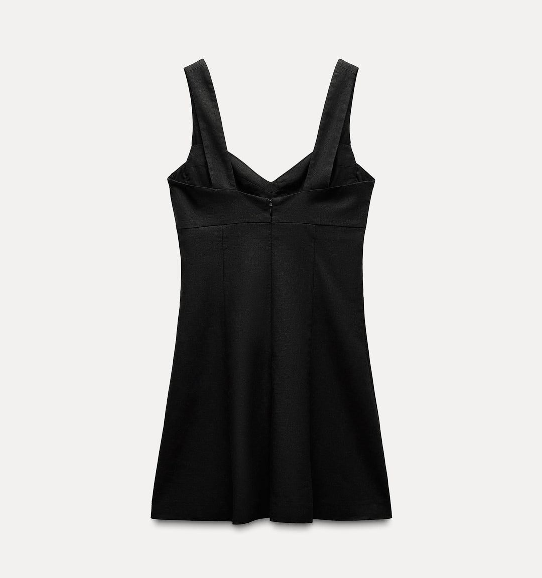 Moudda ZARA - Robe courte en lin extensible, bretelles et découpes - Tunisie 3