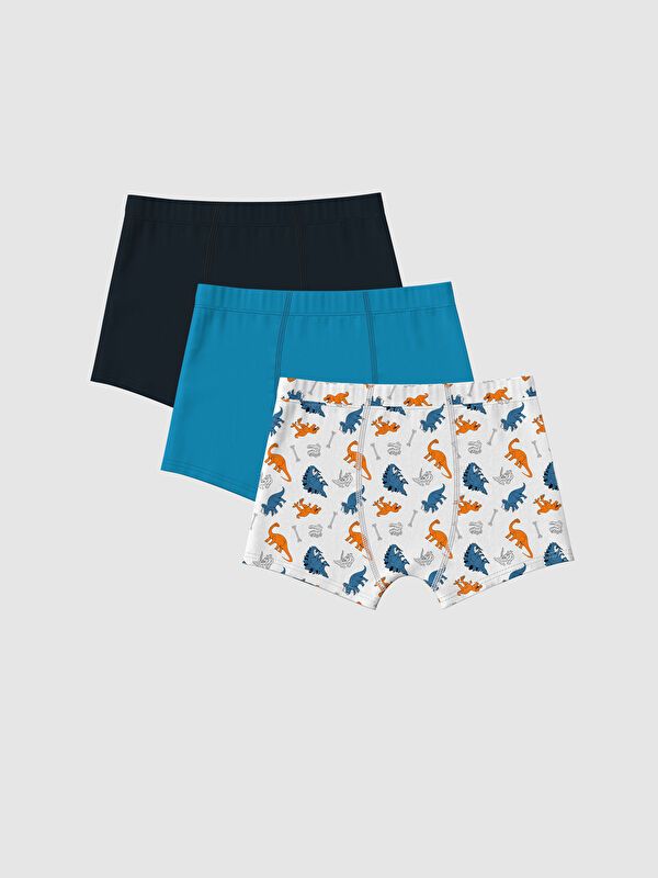 Moudda LC Waikiki - Boxer jersey Garçon Imprimé blanc - Tunisie 1