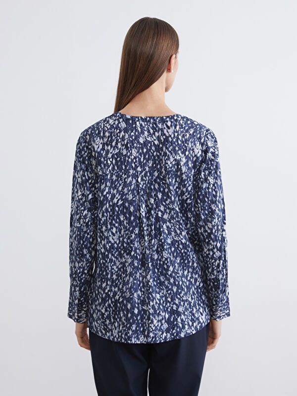 Moudda LC Waikiki - Chemisier (blouse) imprimé manches longues en tissu pour Femme - Tunisie 4