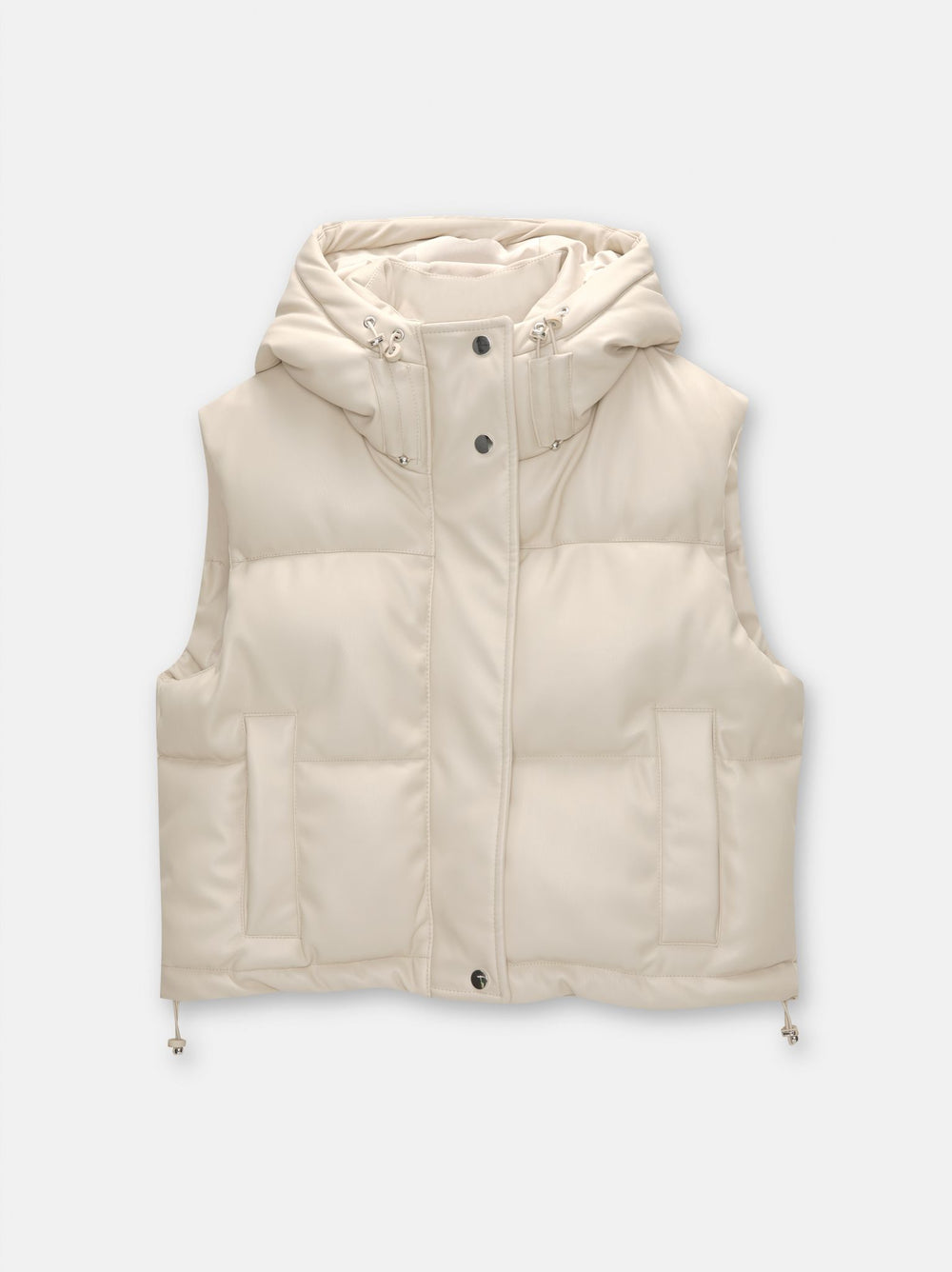 Moudda PULL & BEAR - Gilet PU Court avec Capuche - Tunisie 2