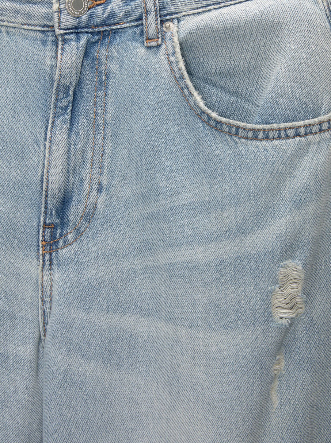 Moudda PULL & BEAR - Pantalon Denim Cargo Ballon - Tunisie 3