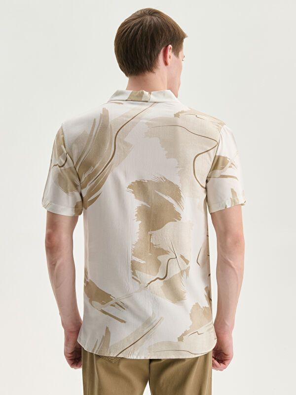 Moudda LC Waikiki - Chemise imprimée manches courtes en tissu tissé pour Homme - Tunisie 4
