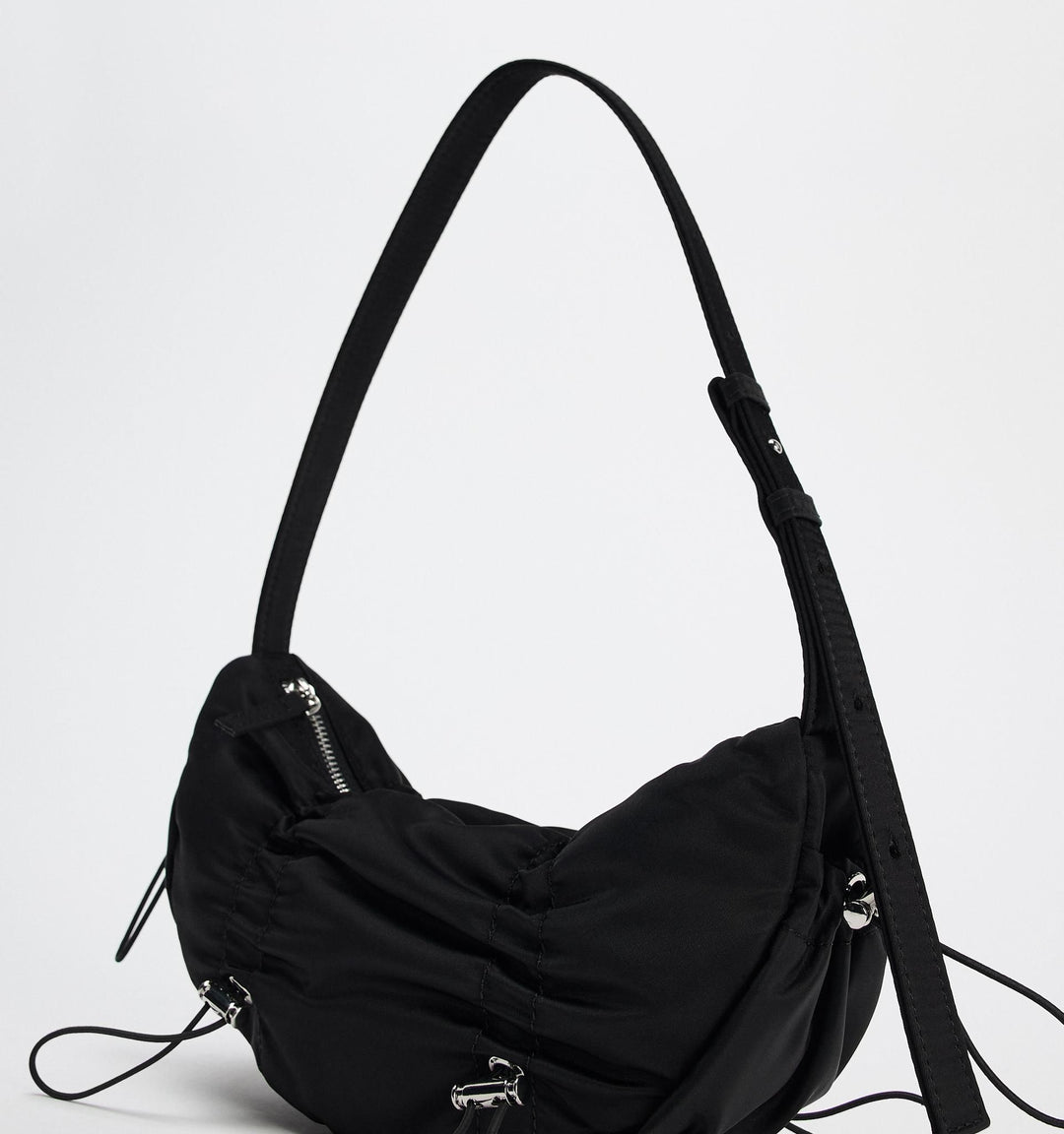 Moudda ZARA - Sac bandoulière nylon froncé - Tunisie 7