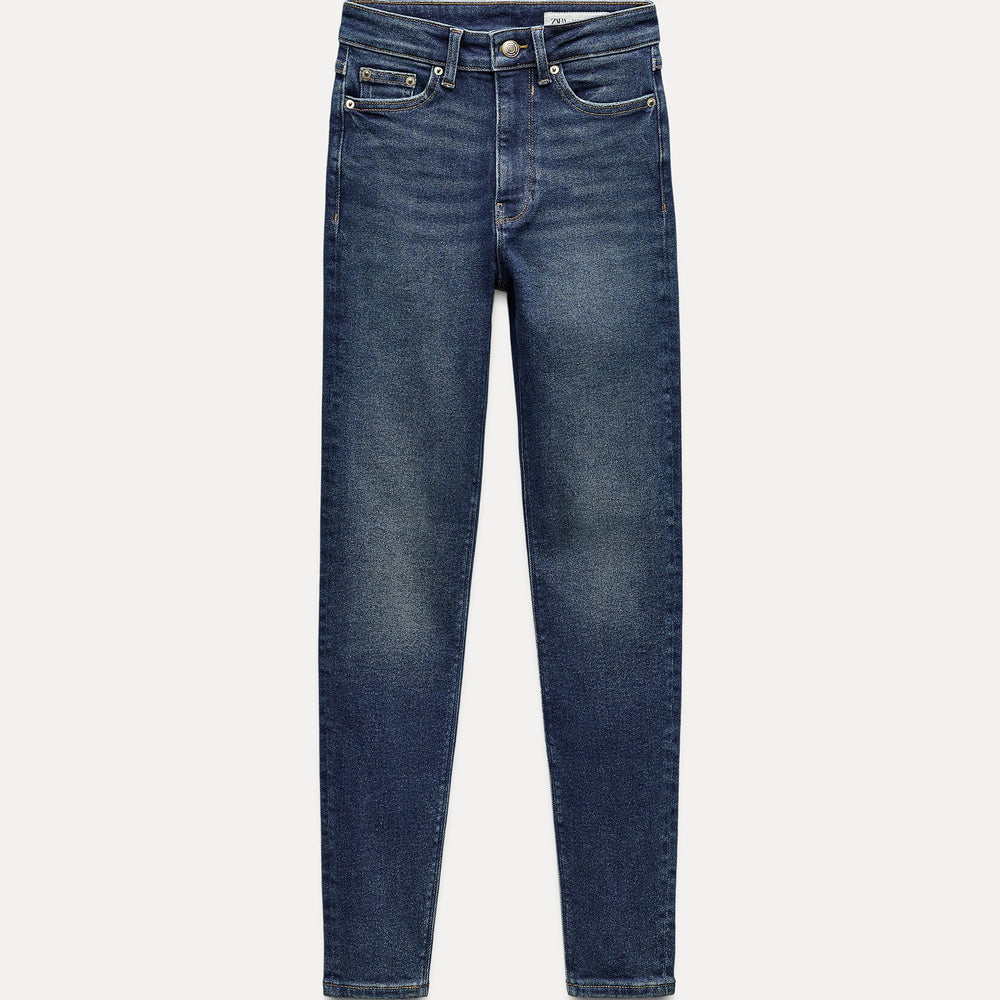 Moudda ZARA - Jean skinny taille haute bleu moyen - Tunisie 2