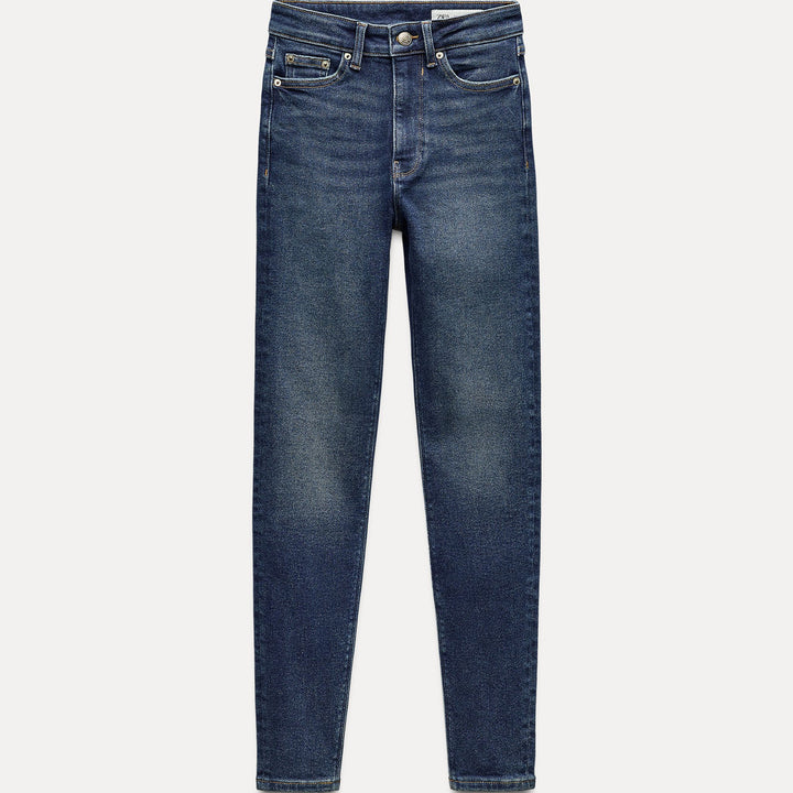 Moudda ZARA - Jean skinny taille haute bleu moyen - Tunisie 2