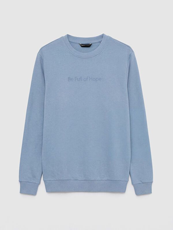Moudda LC Waikiki - Sweatshirt imprimé basique pour Homme - Tunisie 6