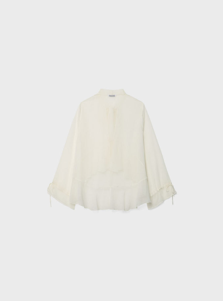 Moudda STRADIVARIUS - Blouse en Chiffon avec Nœuds - Tunisie 3