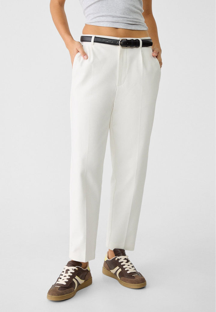 Moudda STRADIVARIUS - Nouveau Pantalon en Satin avec Ceinture - Tunisie 3