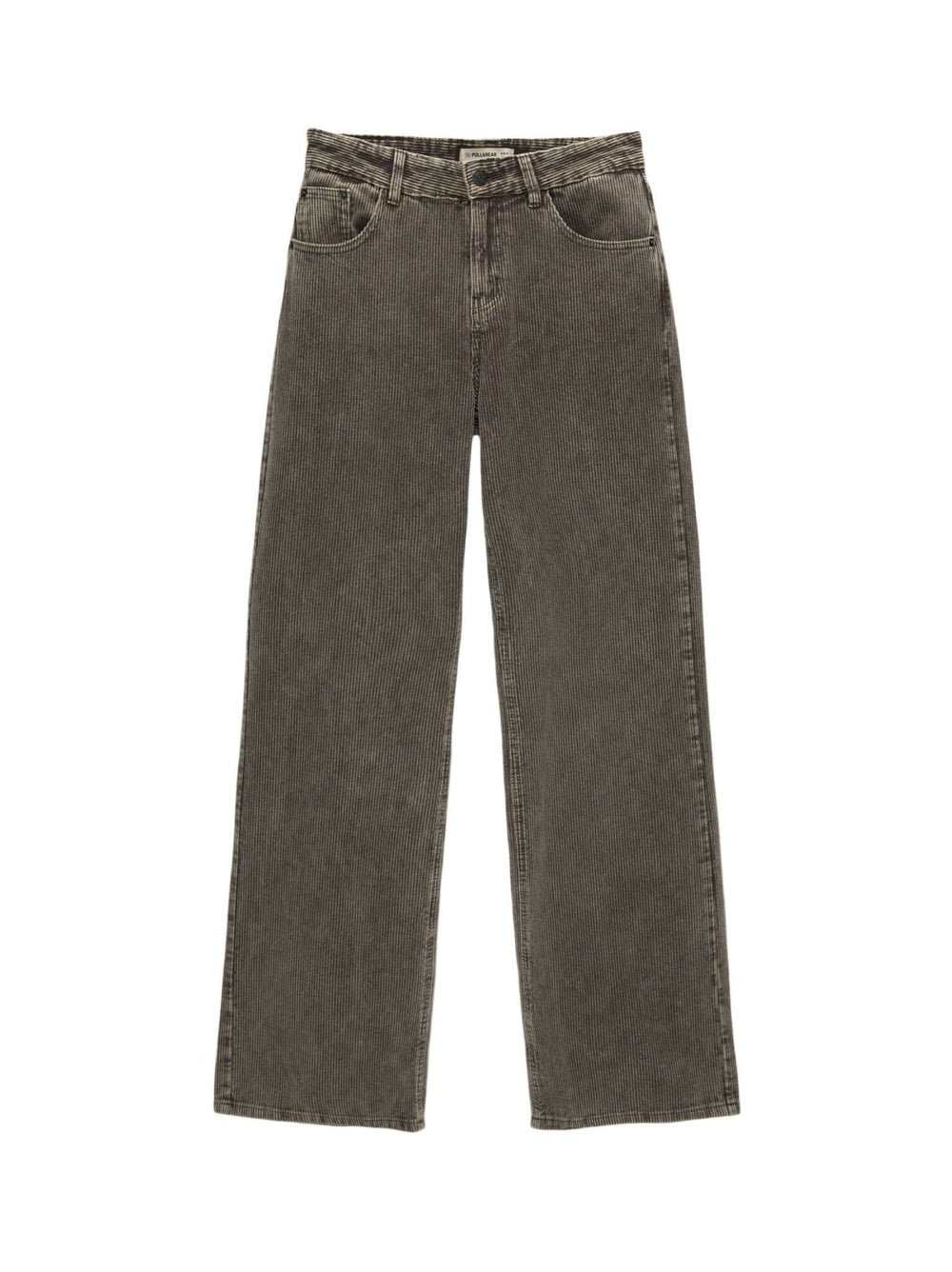 Moudda PULL & BEAR - Pantalon Jambe Large Pana Lavée - Tunisie 2