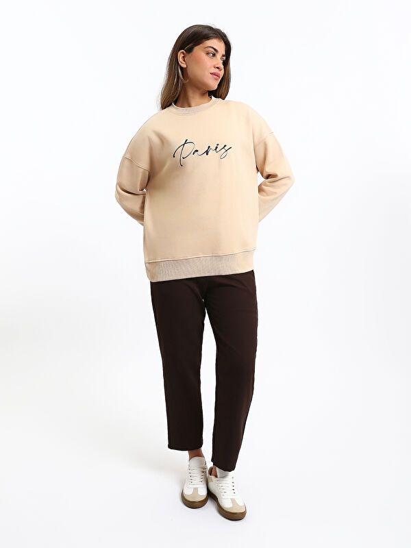 Moudda LC Waikiki - Sweat-shirt en jersey imprimé pour Femmes - Tunisie 2