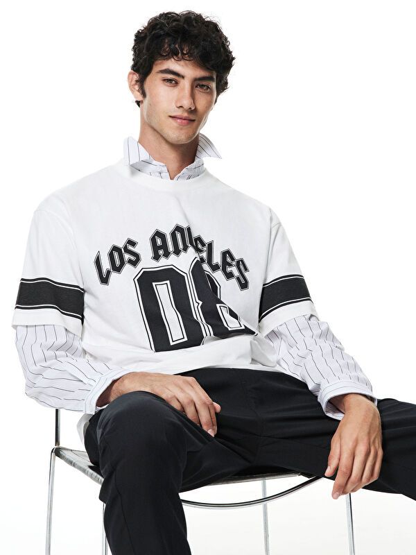 Moudda LC Waikiki - T-shirt imprimé manches courtes en jersey pour Homme - Tunisie 3