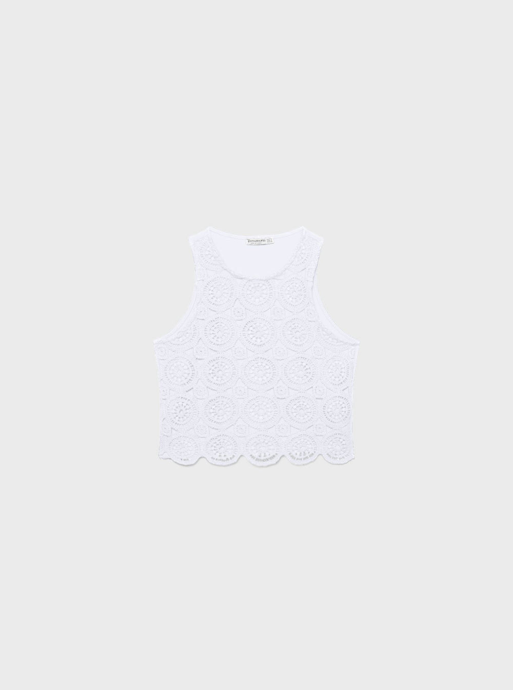 Moudda STRADIVARIUS - T-Shirt S/M en Crochet - Tunisie 2