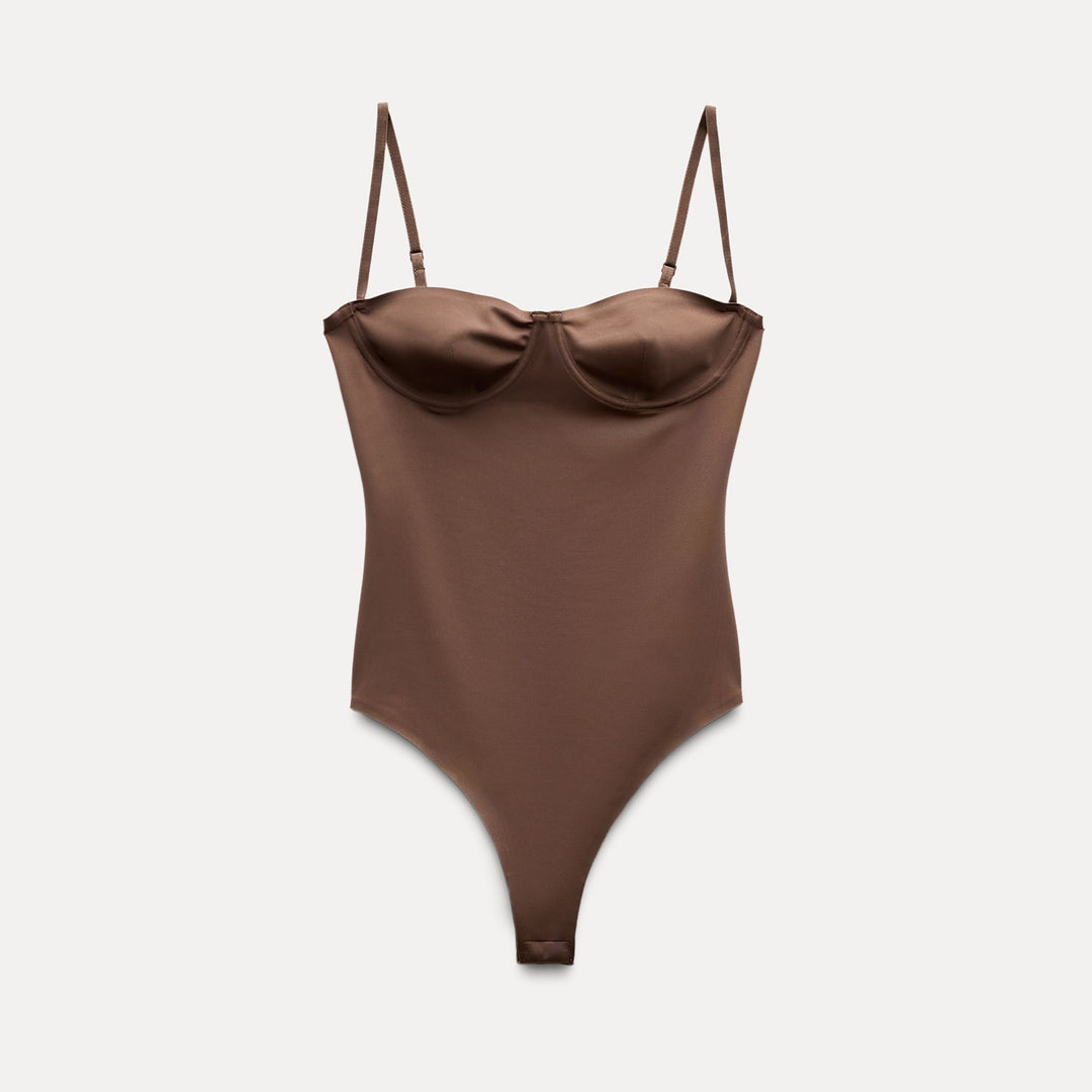 Moudda ZARA - Body Style Lingerie Effet Satiné - Tunisie 1