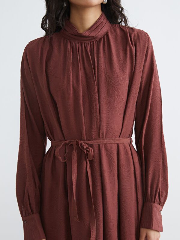 Moudda LC Waikiki - Robe manches longues en tissu pour Femme - Tunisie 3