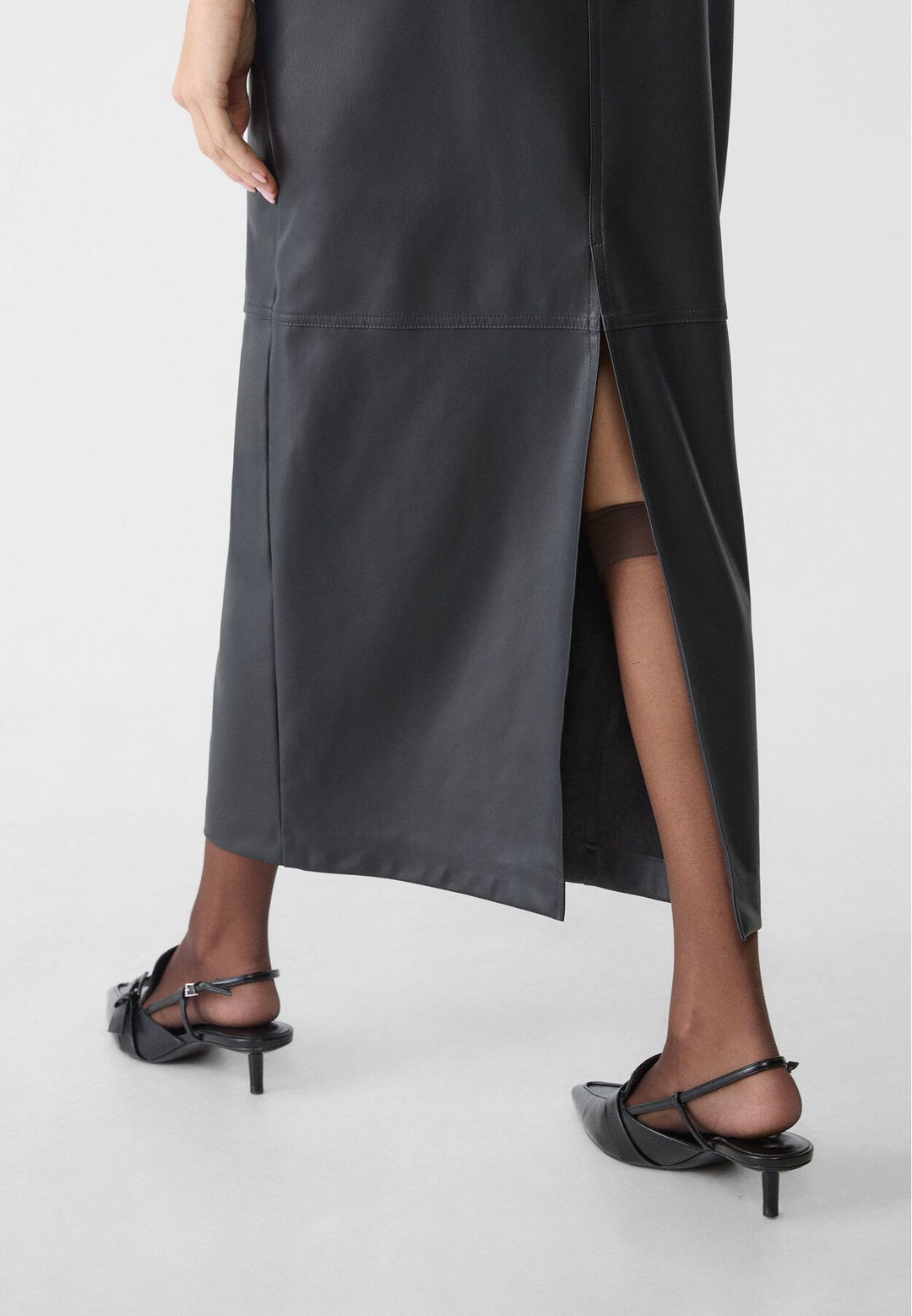 Moudda STRADIVARIUS - Jupe Midi en Simili Cuir - Tunisie 4