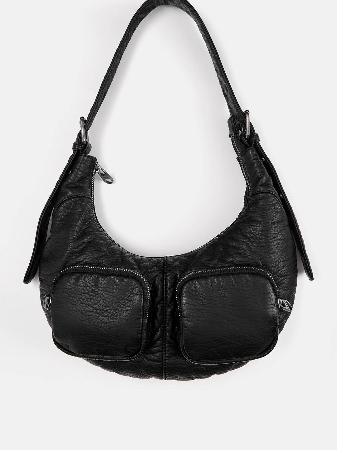 Moudda PULL & BEAR - Sac à Bandoulière Multi-Poche PU Froissé - Tunisie 5